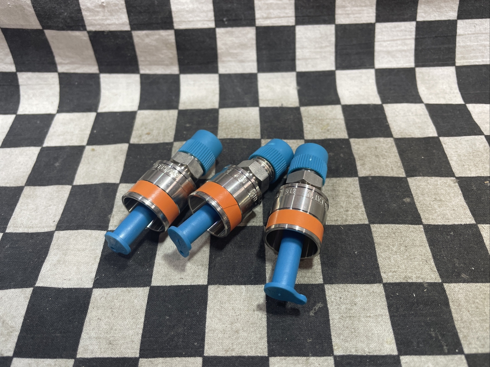 SWAGELOK SS-QC4-S-4PMK2, SSQC4S4PMK2, Quick Connect, LOT OF 3 SHIPSAMEDAY#110V21