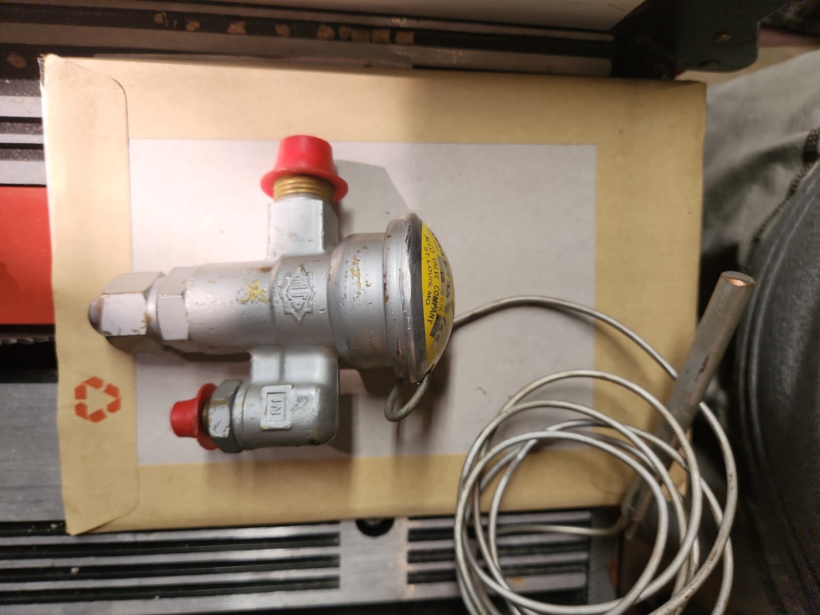 ALCO 402-1F Thermo Valve, 1/4 tons, 45 MOP, 12 refrig., 10 SH.