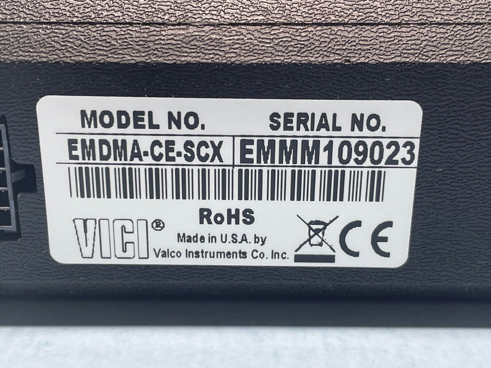 VICI Cheminert C82X High Pressure UHPLC Injector EMDMA-CE-SCX C-335M-10V 10-Port