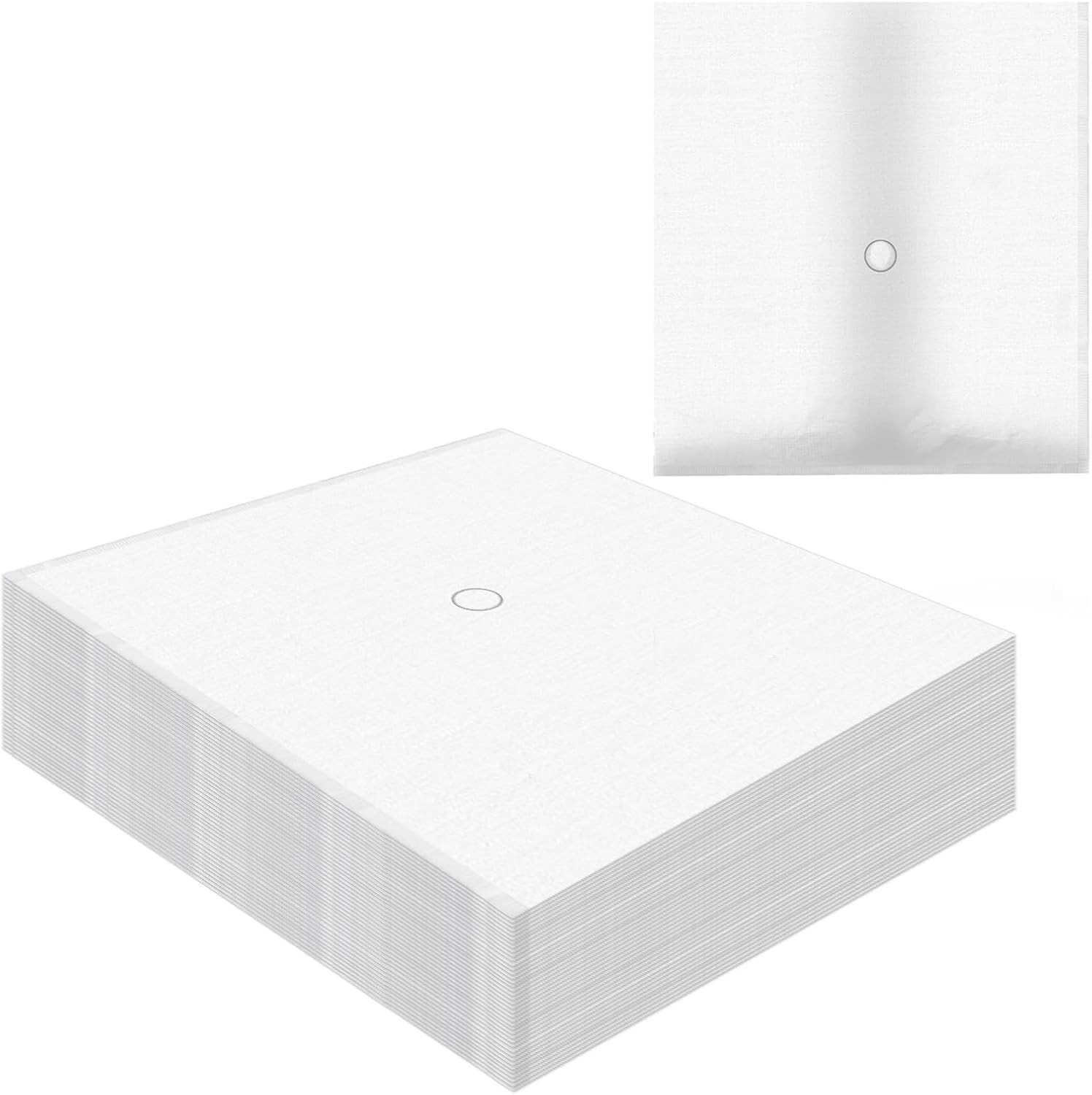 100 Pc Fryer Filter Paper Envelope Style 18.5×20.5 w 1.5″ Hole for Pitco PP10613