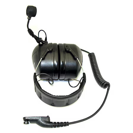Motorola Rmn5137b Headband Headset, Push To Talk Yes