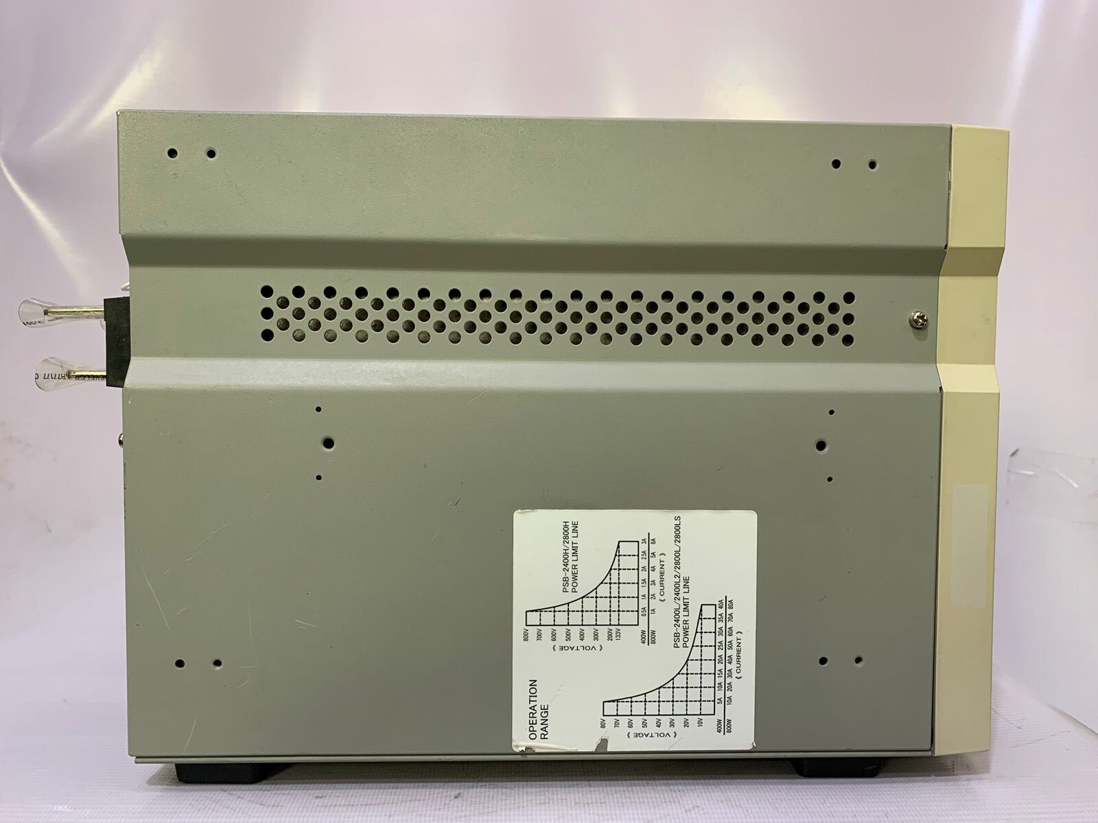 GW Instek / Multi-Range DC Power Supply / PSB-2400L2 / 400W, 80V-DC, 40A-DC
