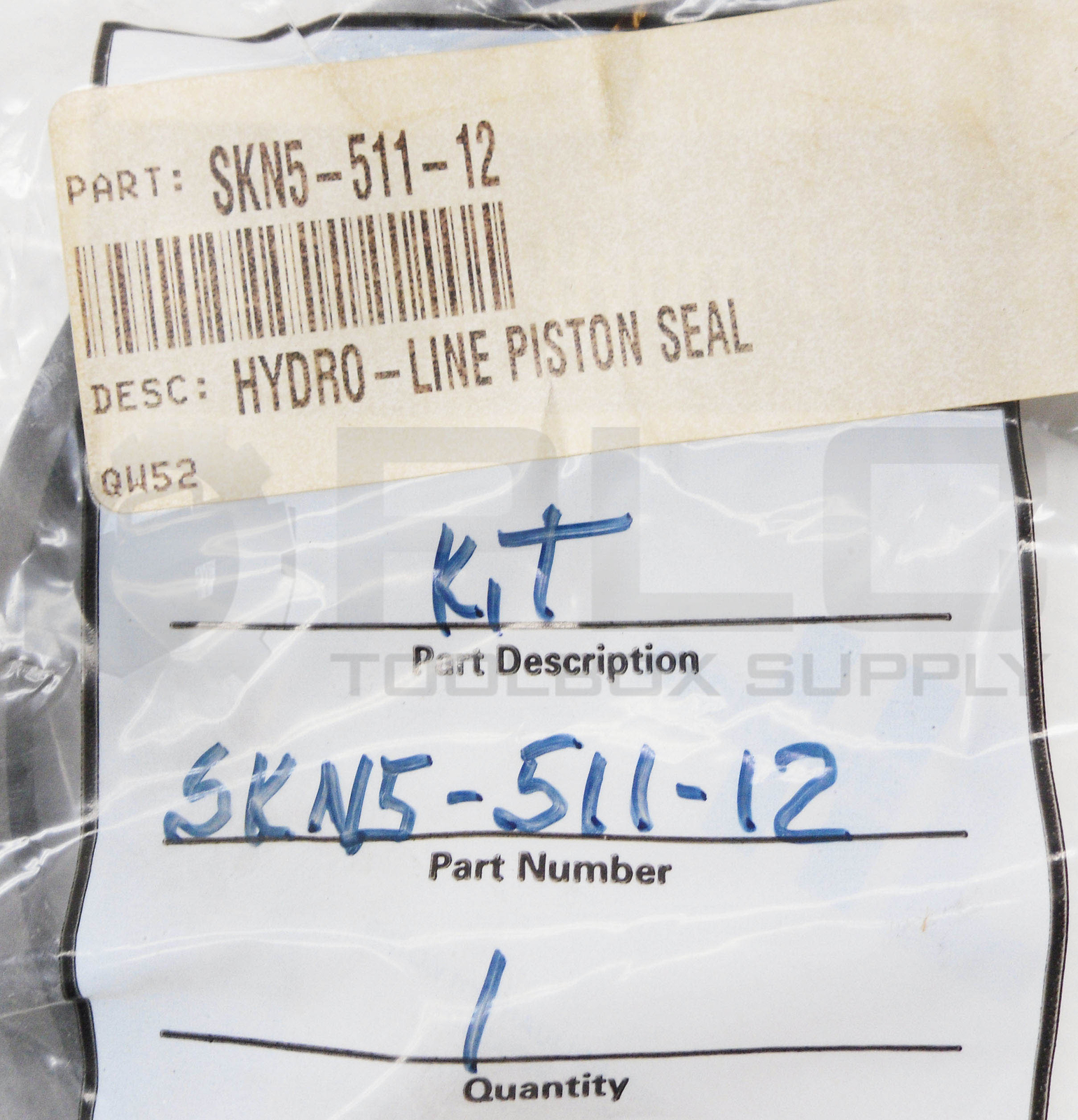 SEALED NEW HYDRO-LINE SKN5-511-12 PISTON SEAL