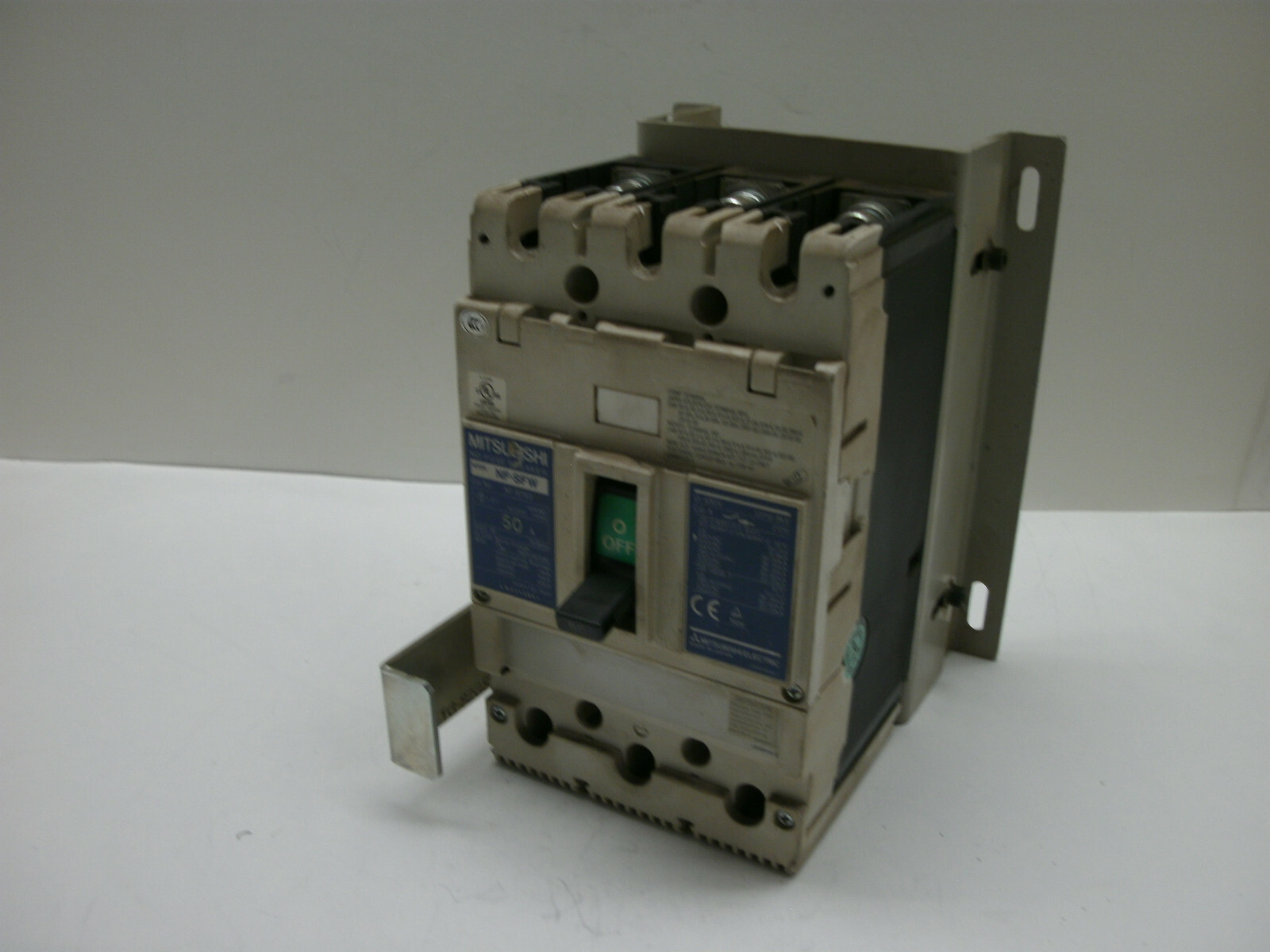 MITSUBISHI NF-SFW3 CIRCUIT BREAKER 50A 3P AC220V 600Y/347VAC