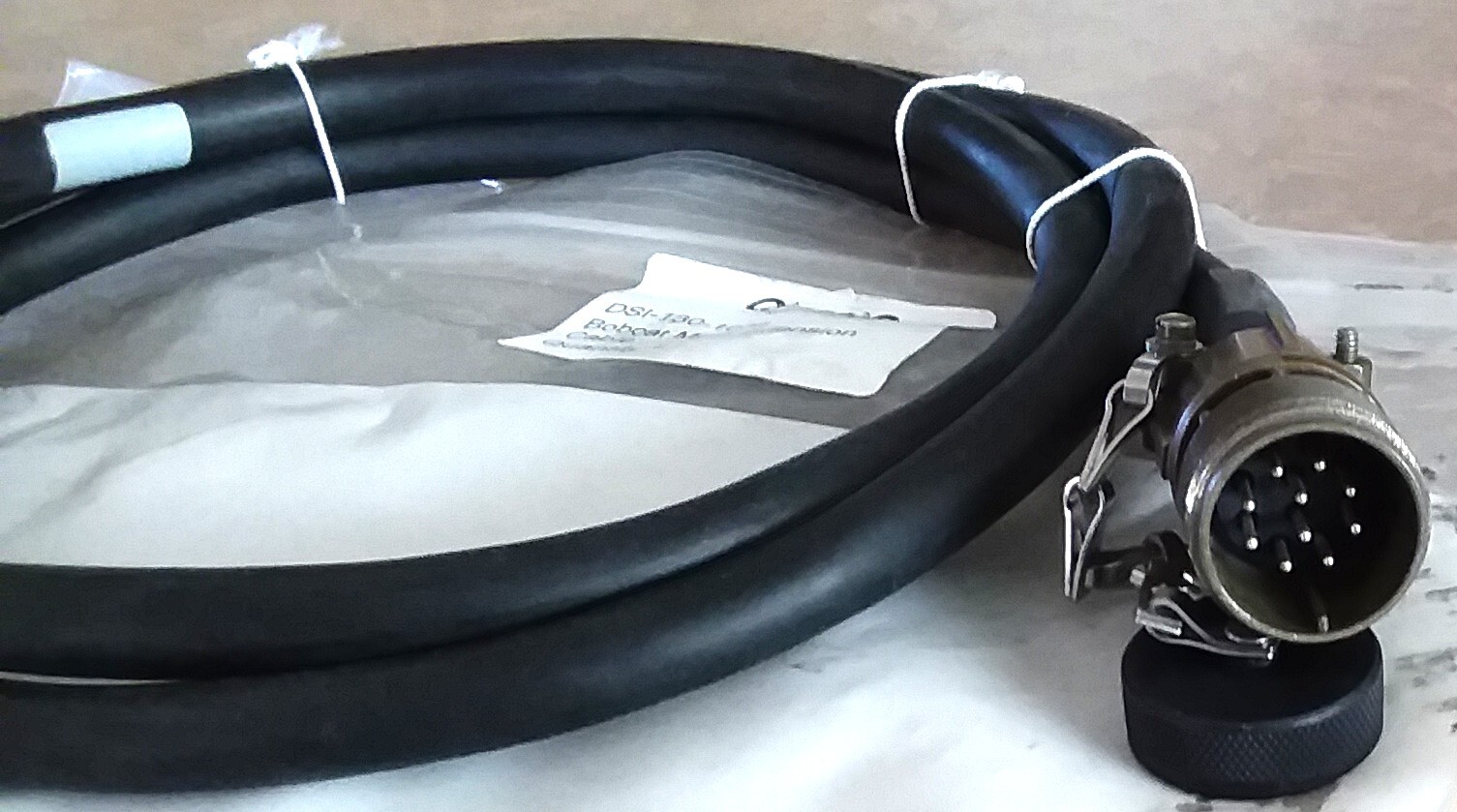 New QinetiQ Bobcat Power Main Extension Cable Wire Wiring Harness Carol Vu-Tron