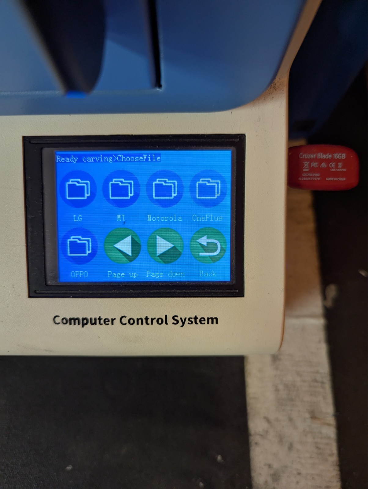 Forward Blue Light Laser Separation Machine with Air Purifier USA Seller