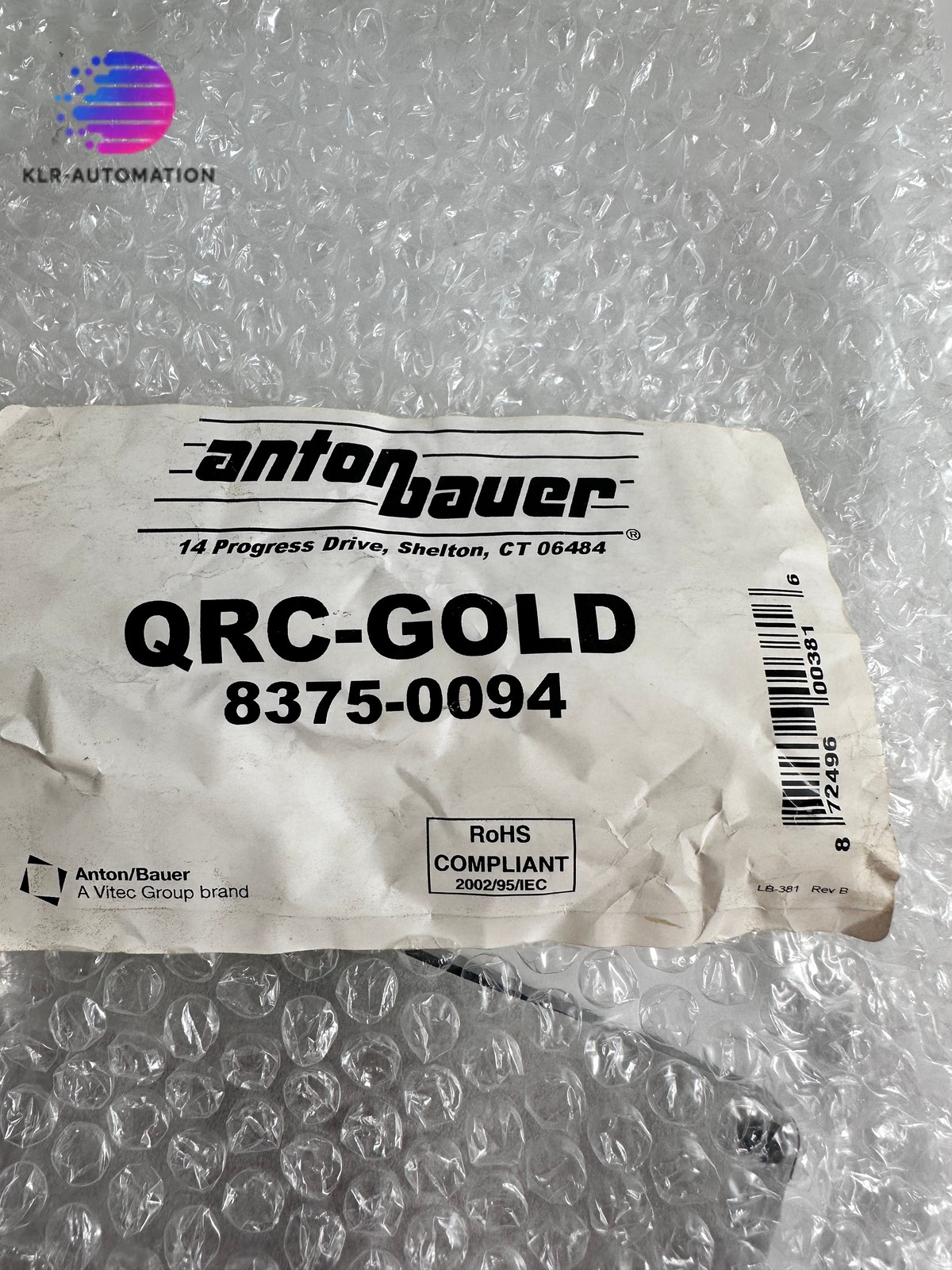 Anton Bauer 8375-0094 QRC-GOLD Compact Universal Mounting Support In Gold