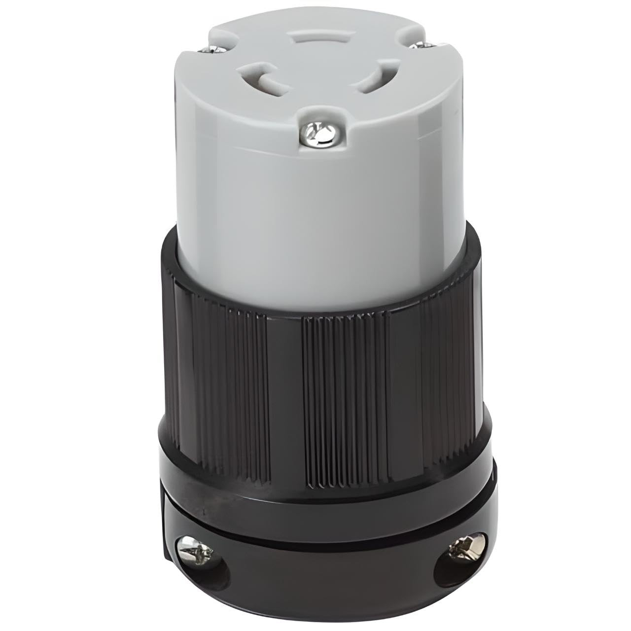 Ocsparts L5-20R Grounding Locking Connector, 20A 125V AC, 2 Pole 3 Wire, Cul Lis