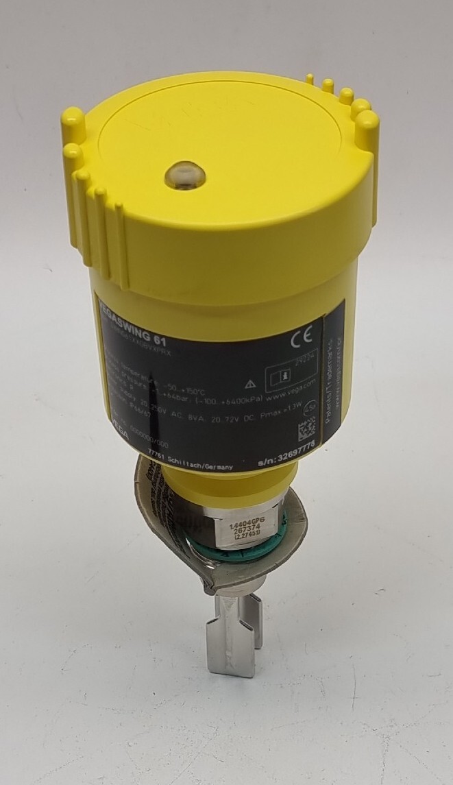 Vega Vibrating Fork Level Sensor VEGASWING61 G3/4 PN64 Process Fitting XXGBVXPRX