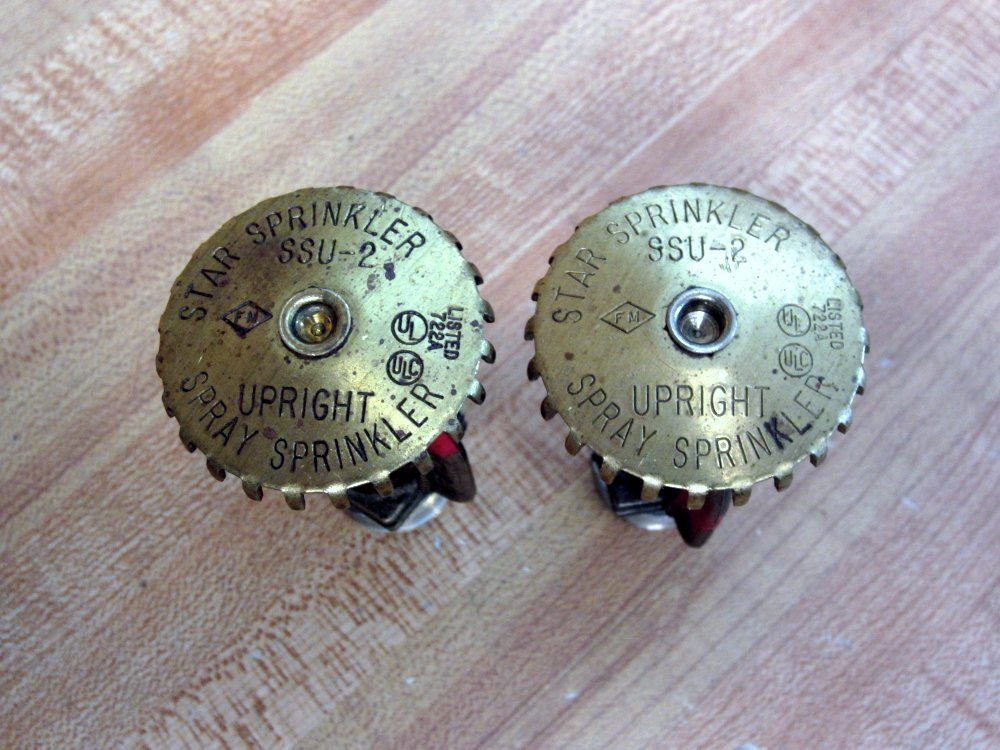 Star Sprinkler SSU-2 Upright Spray Sprinkler SSU2 (Pack of 3)
