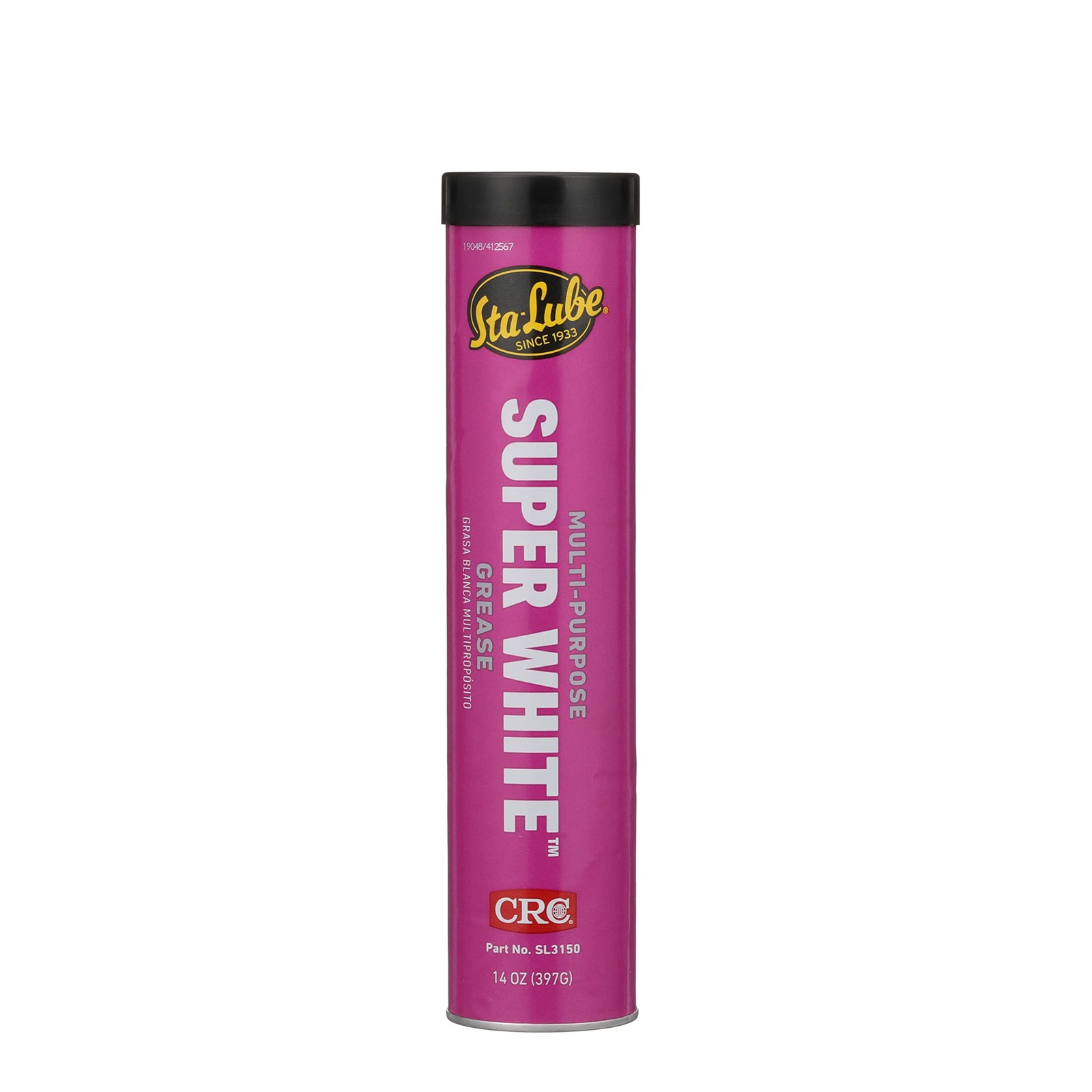 Sta-Lube Super White Multi-Purpose Lithium Grease SL3150-14 14 Oz, Cartridge