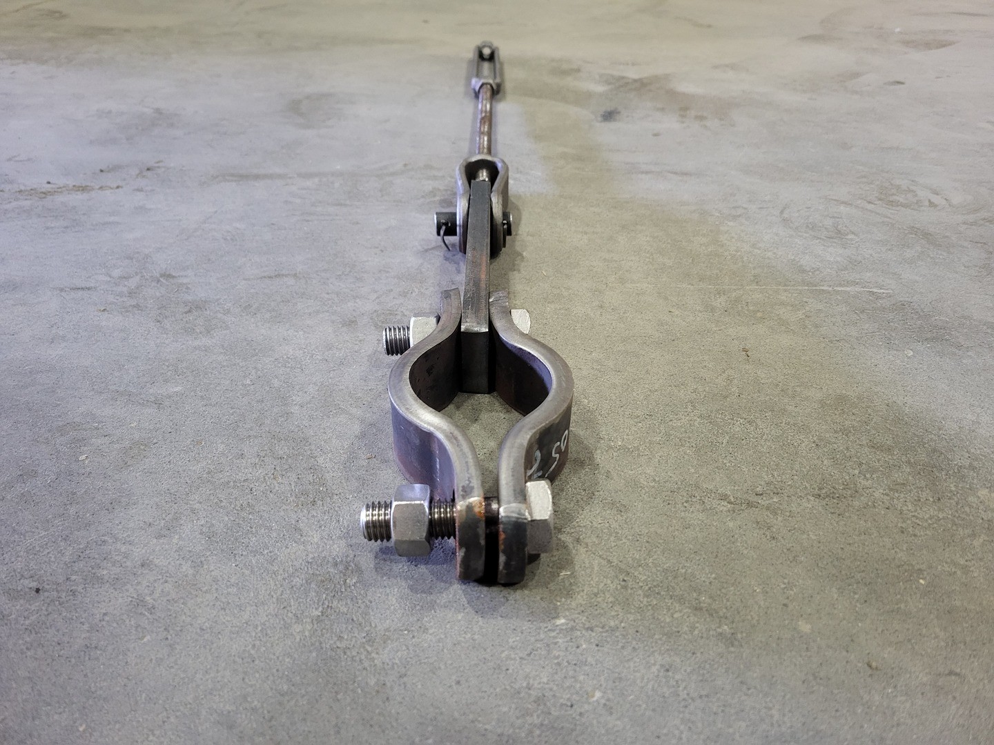 2″ Pipe Clamp Turnbuckle & Threaded Rod 52″ Long – Pipefittings