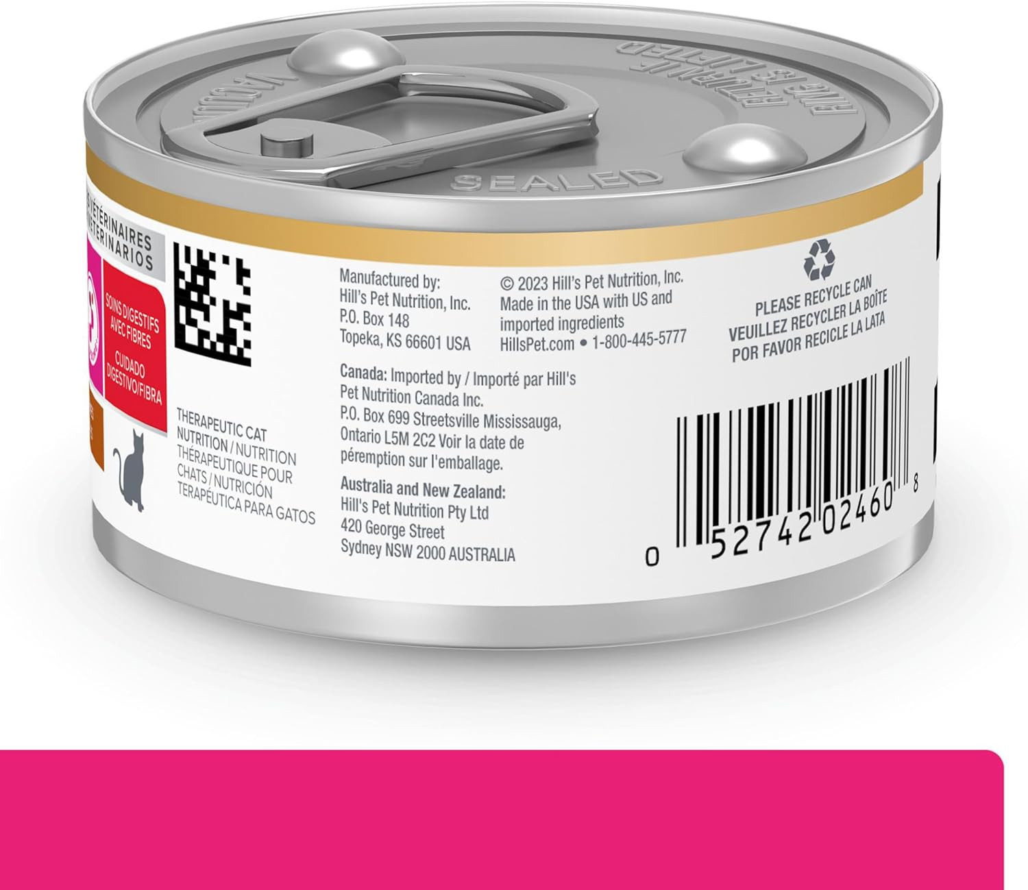 Gastrointestinal Biome Stress Digestive/Fiber Care Wet Cat Food, Chicken & Veget