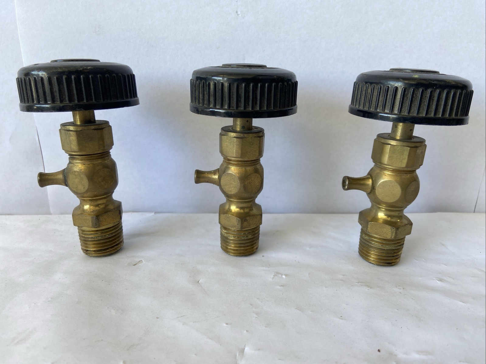 Conbraco Apollo 3/4” Valve 1/2” NPT Compression Gauge Cock Brass Lot Of 3