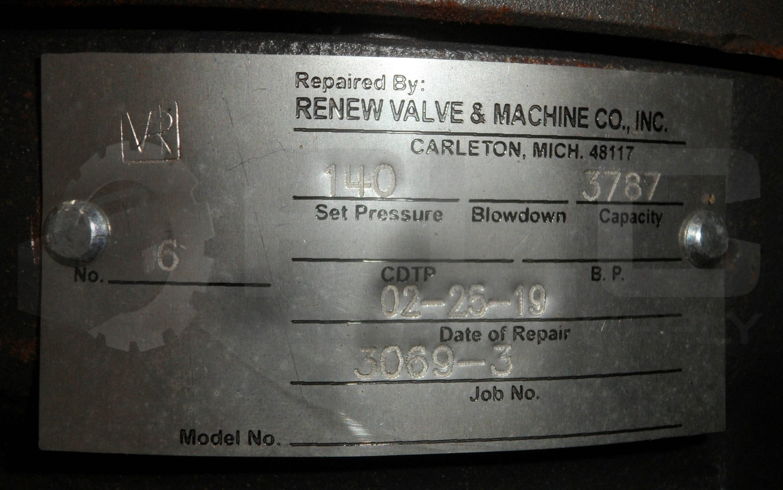 REPAIRED TELEDYNE FARRIS 26JA10-120/S2 VALVE SIZE 2J3 150PSIG *READ*