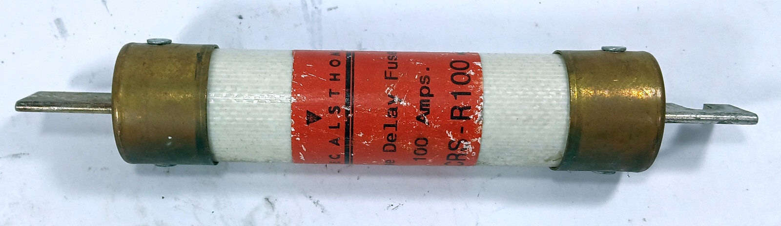1 USED GEC ALSTHOM CRS-R100 100 AMP TIME DELAY FUSE ***MAKE OFFER***