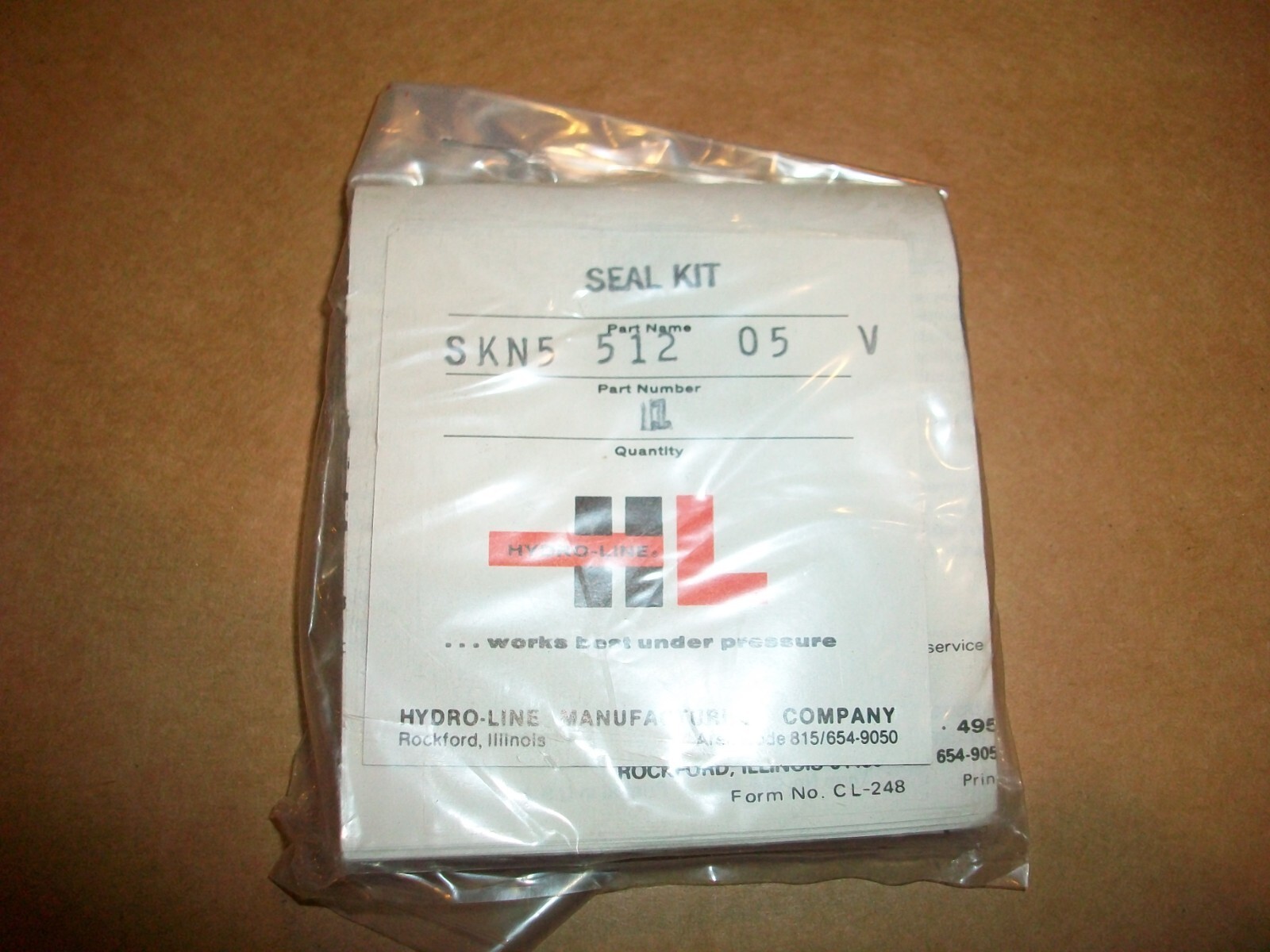Hydro-Line SKN5-512-05V Cylinder Seal Kit