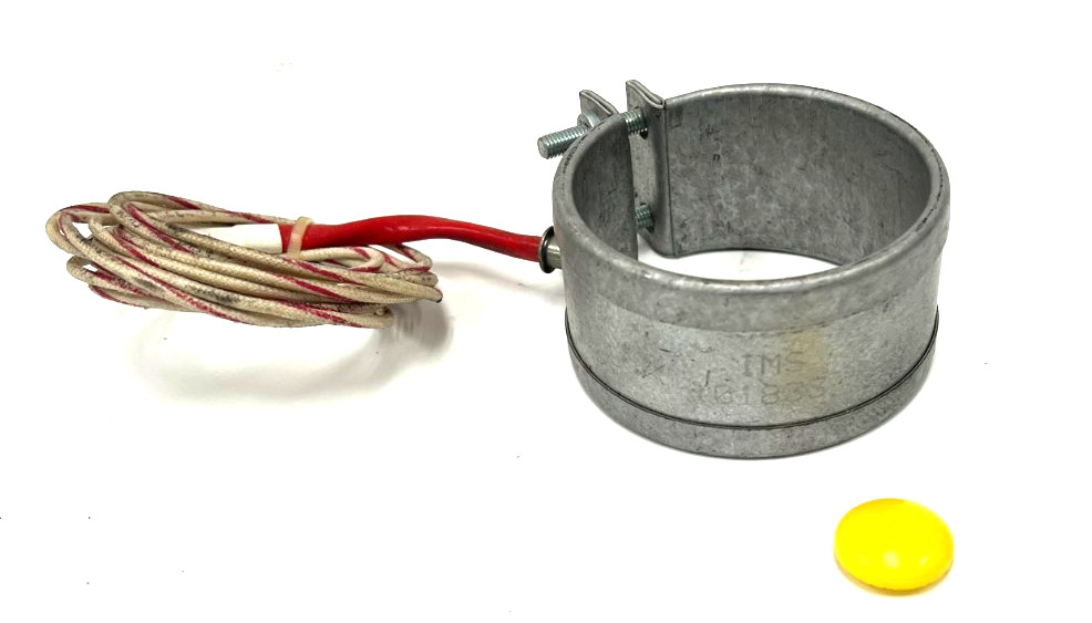 MICA INSULATED HEATER IMS 101833 ID 2-1/2″ WIDE 1-1/2″ 240 VOLTS 350 WATTS