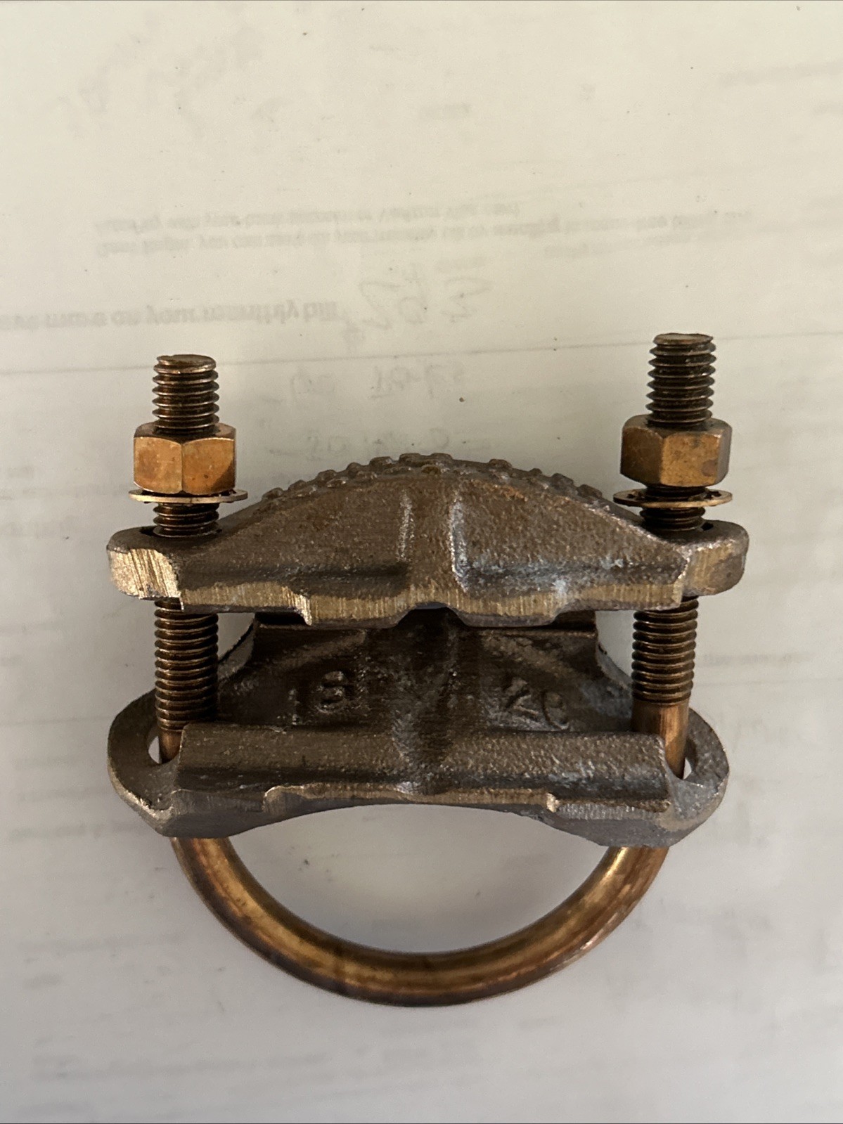 New BURNDY GAR1826 – Mechanical Grounding Connector, Cable to Rod or Pipe