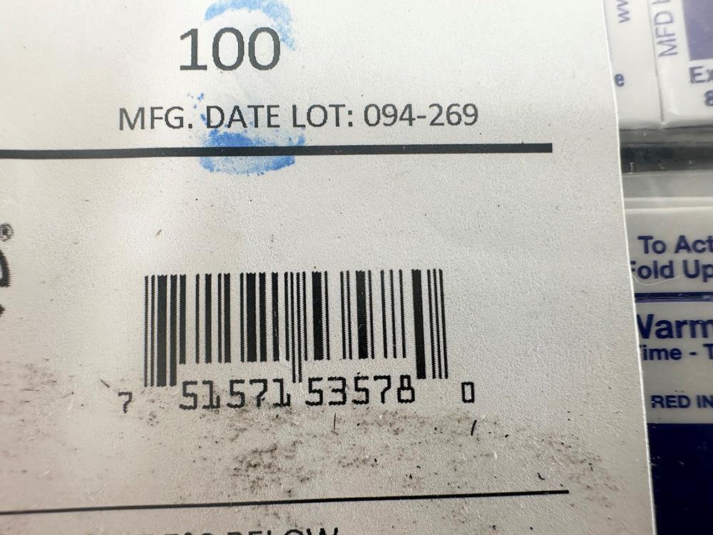 100 qty WarmMark Temperature Indicator 30C/86F NEW FREE FAST SHIP