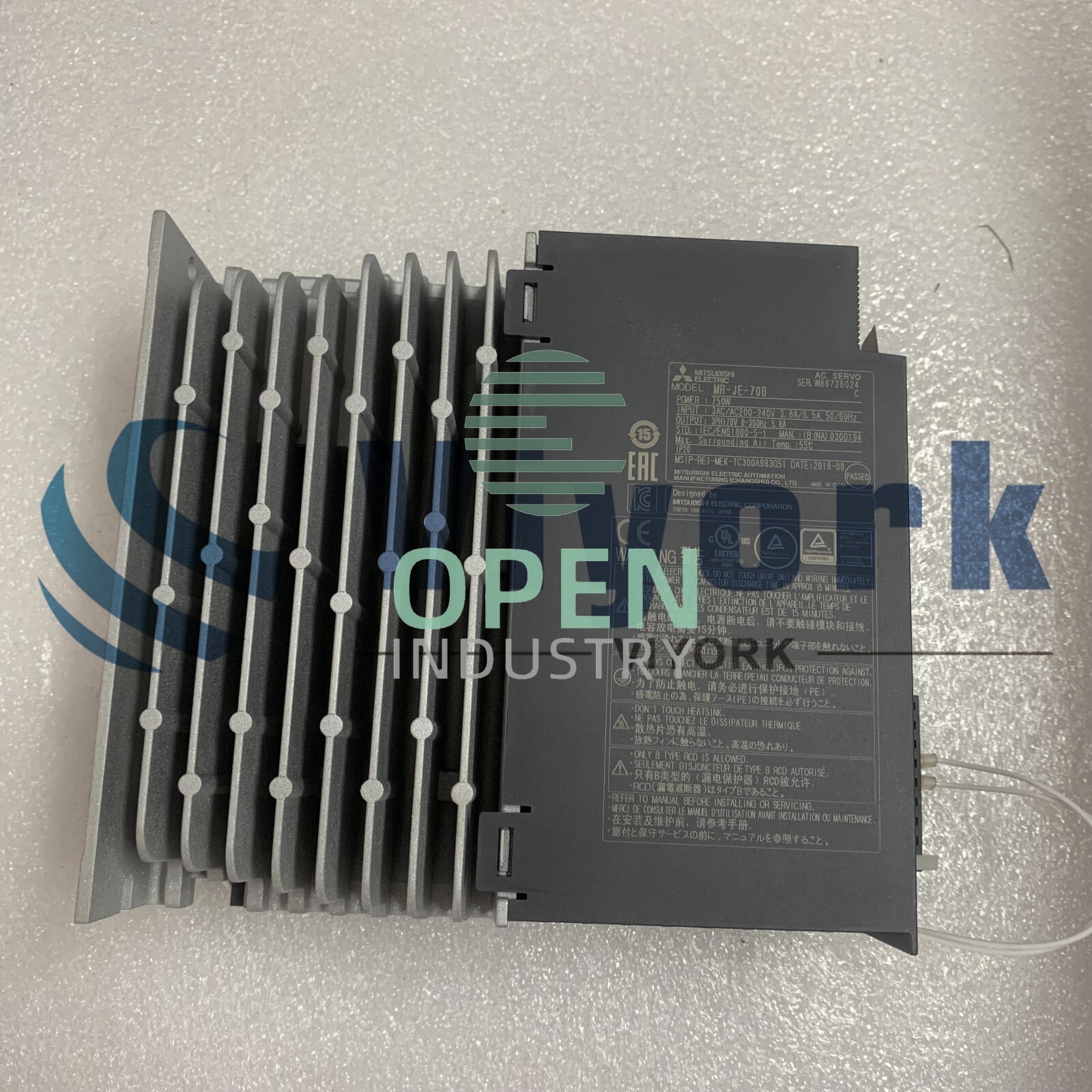 1PCS New in box Mitsubishi MR-JE-70B SERVO AMPLIFIER 750W 200V SSCNETIII/H