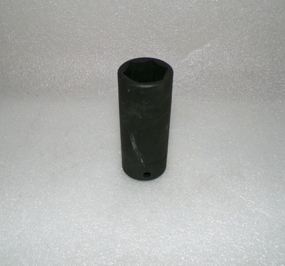 Armstrong Tools 20-232 1″ Deep Impact Socket 1/2″ Drive Black Oxide 6-Point NEW