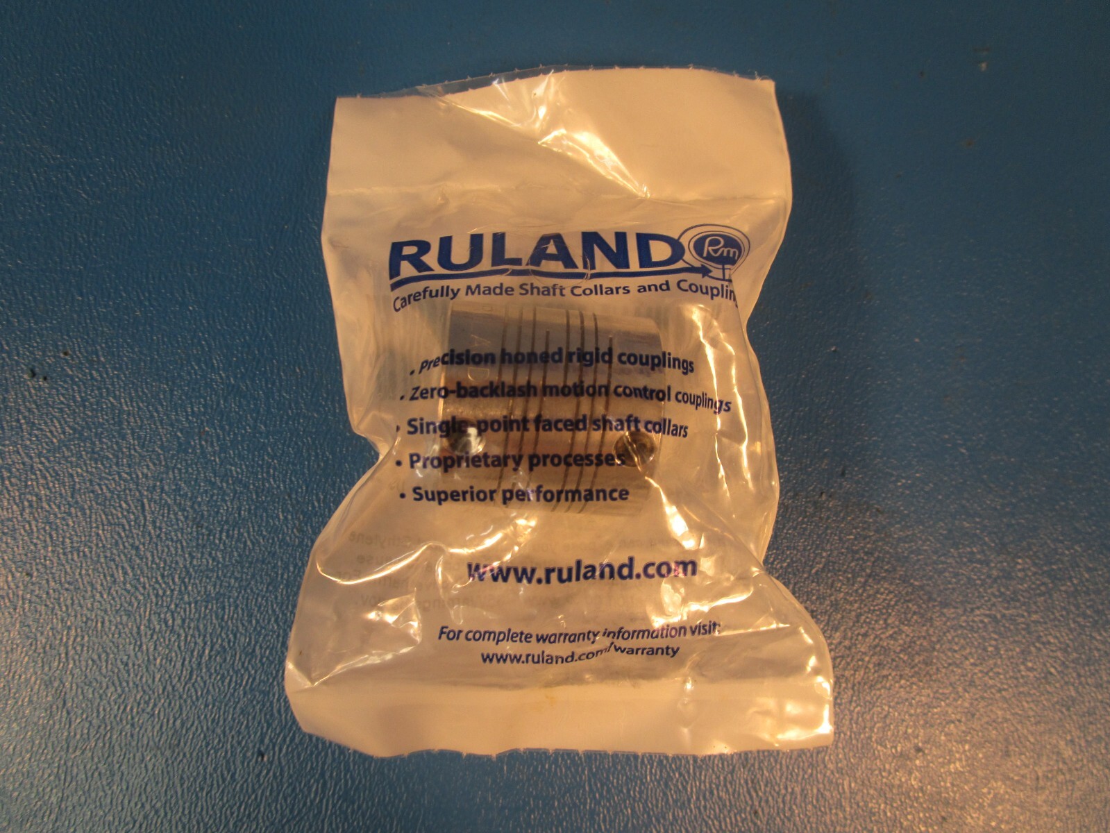 RULAND MWS30-12-8-A, Four Beam Coupling, Set Screw style, 12mm x 8mm bores, 30.0