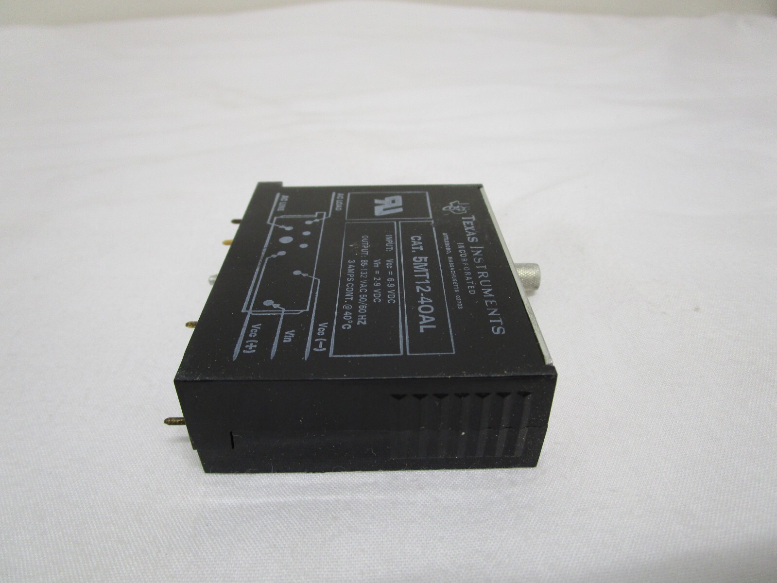 NEW TEXAS INSTRUMENTS PLC 5MT12-40AL OUTPUT MODULE
