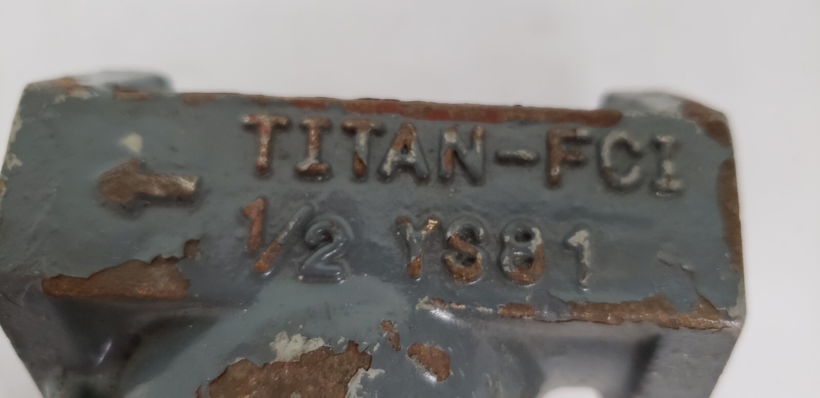 TITAN -FCI YS81 Y-STRAINER, 1/2″ NPT, 600 SWP, NNB