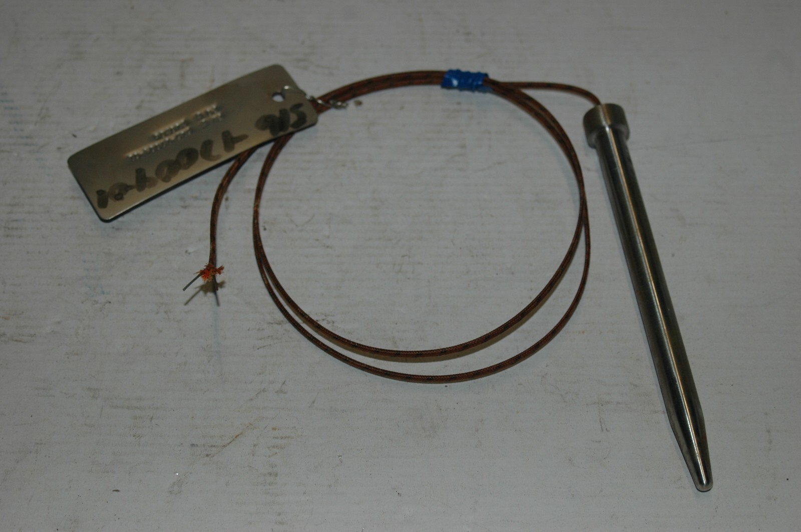 PART #S-500B-9 THERMOCOUPLE FOR SIZE BR BANBURY MIXER. DWG. #500B- 183 -SURPLUS-