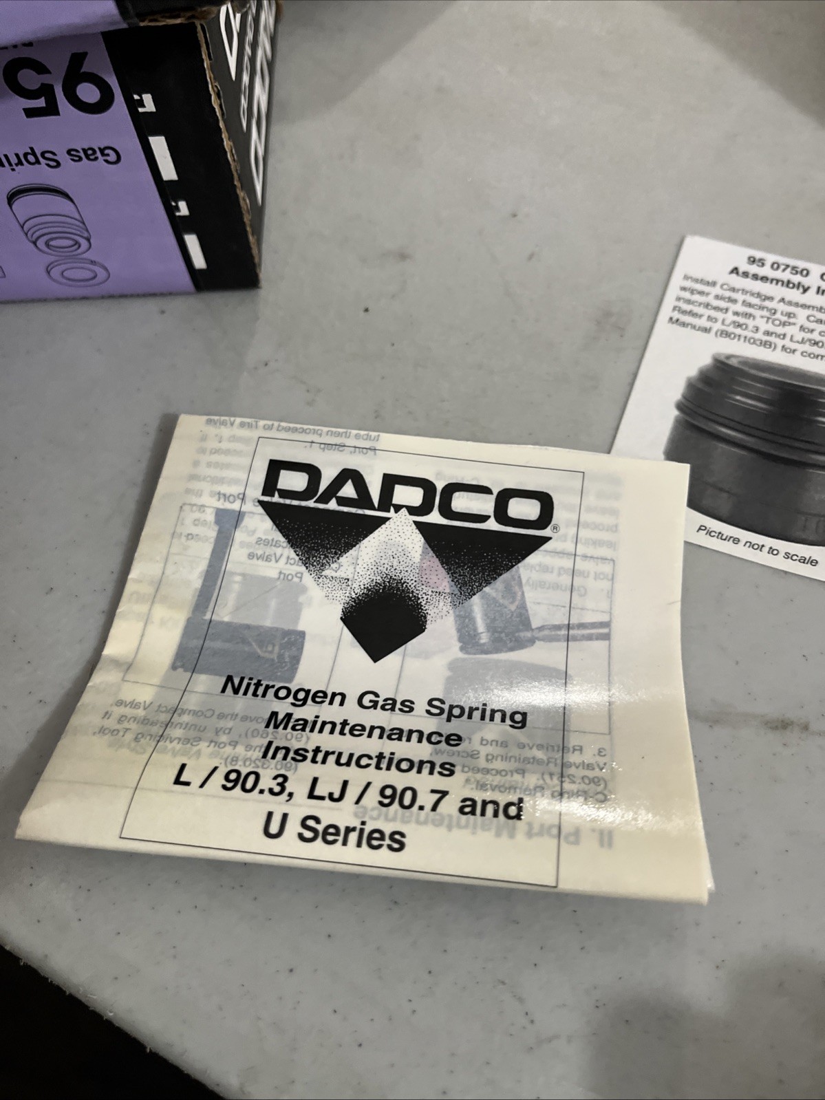 DADCO GAS SPRING REPAIR KIT RK905