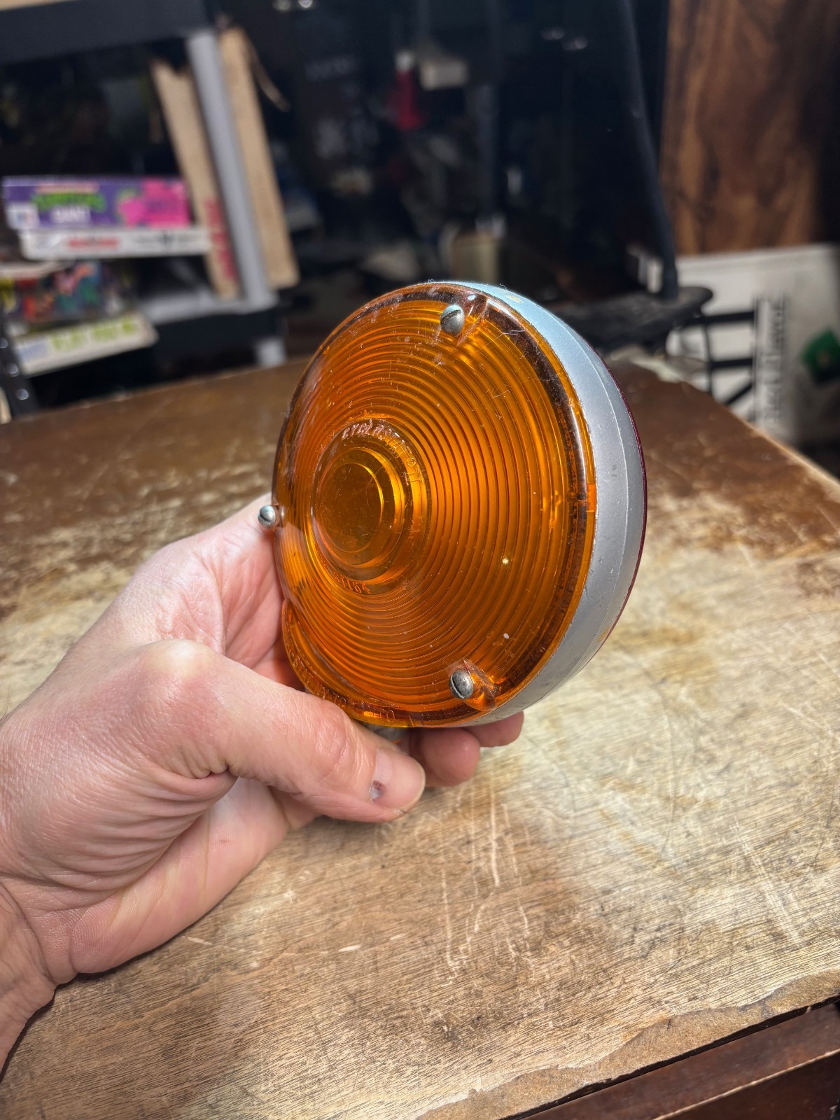 Signal-Stat 3800 Cyclostat II Double Sided Clearance Lamp Red-Amber