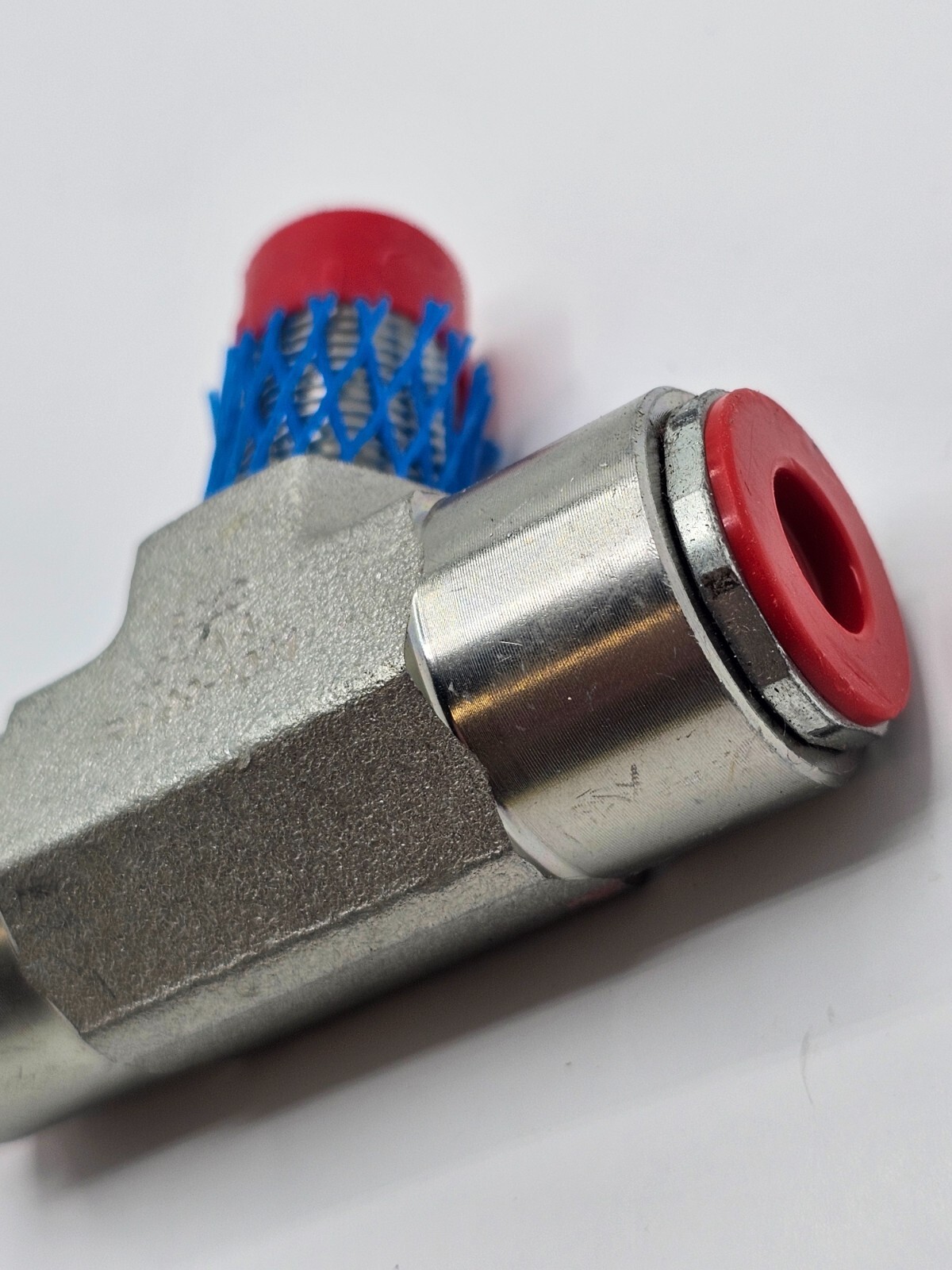(QTY 7) Pyco Branch Tee Fitting Silver Steel B22C RW99-1011
