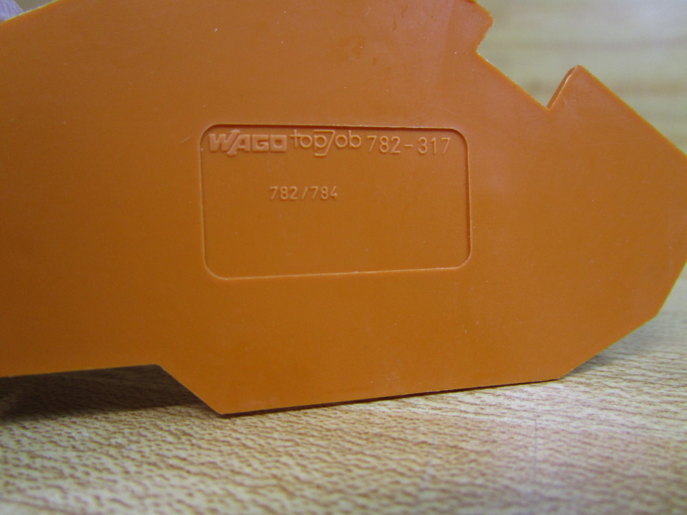 Wago 782-317 Intermediate And End Plate 782/784 (Pack of 12)
