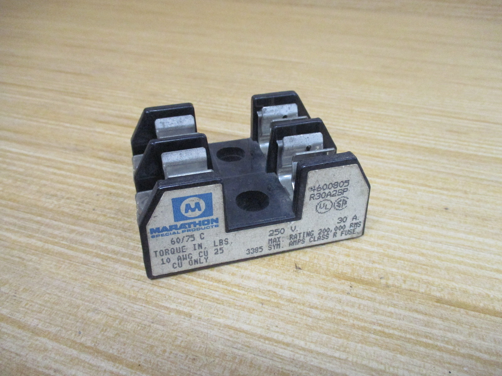 Marathon 4600805 Fuse Holder R30A2SP