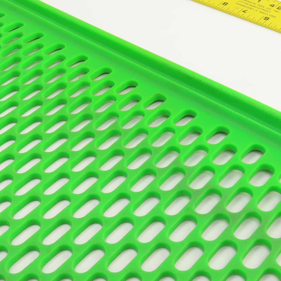 Aggregates 100459 72-3/4″ L x 12-3/4″ W Rubber Screen Panels W/12mm x 24mm Holes