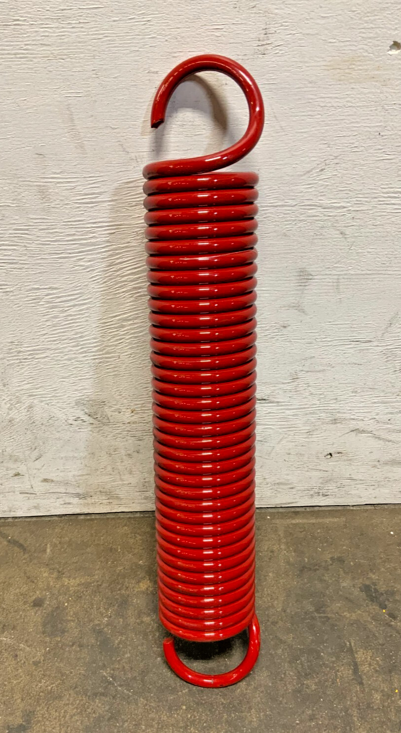 NEW McGuire Multi-Fab 113-61 Main Spring Extension 36 Coil Red 18.7″ L 3-1/4″ OD
