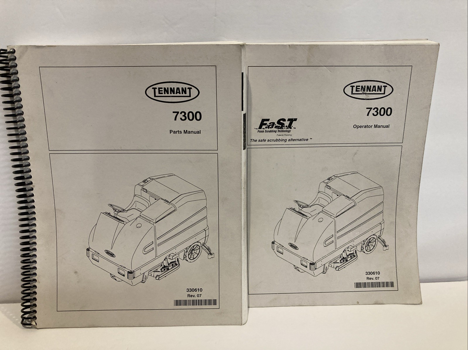 Tennant 7300 Parts And Operators Manual
