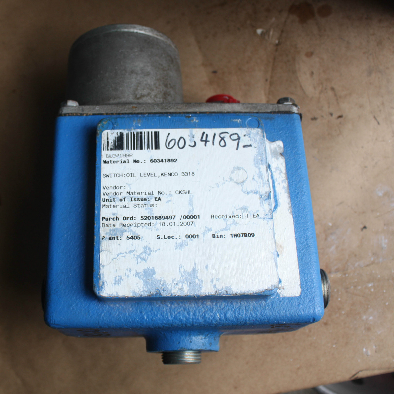 Kenco Tulsa Oil Level Switch 3318