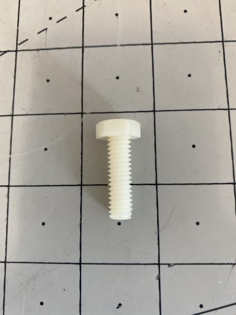 ITT Cannon Airguard 5/16″-18×1″ Nylon Bolt PN: H-NB-A