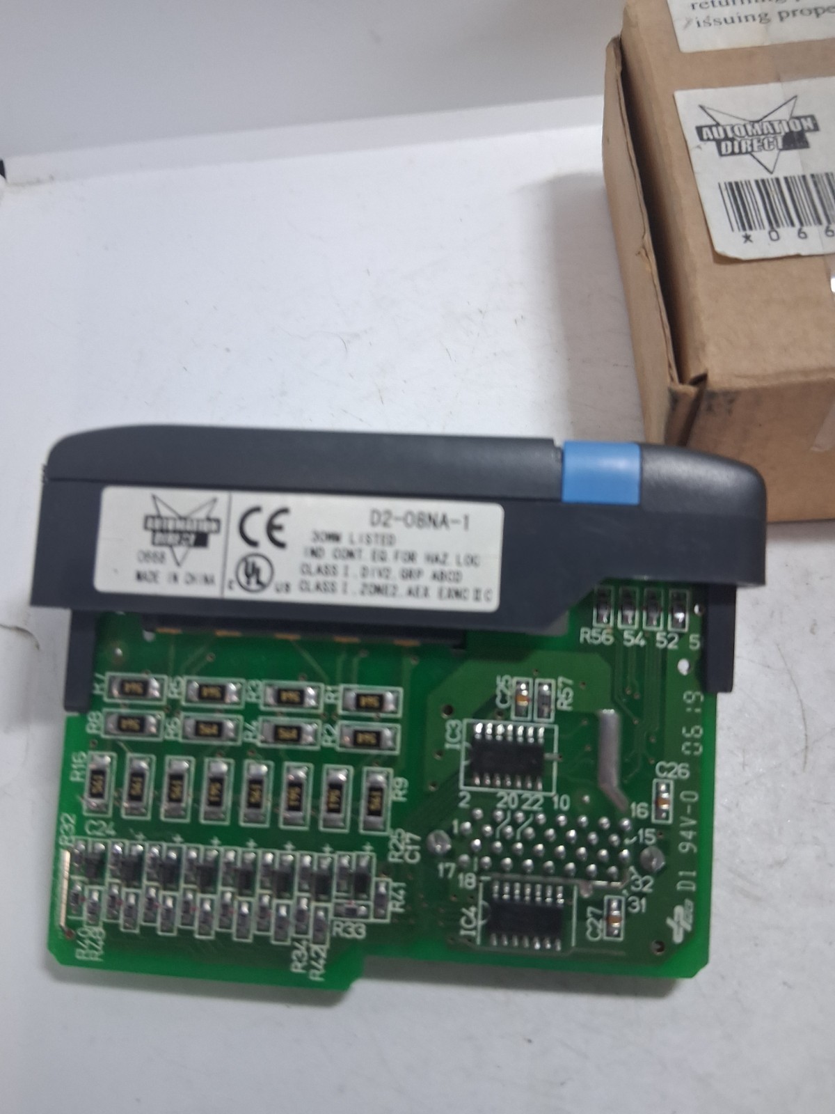 AUTOMATION DIRECT D2-O8NA-1 INPUT MODULE 1NO 110VAC NIB