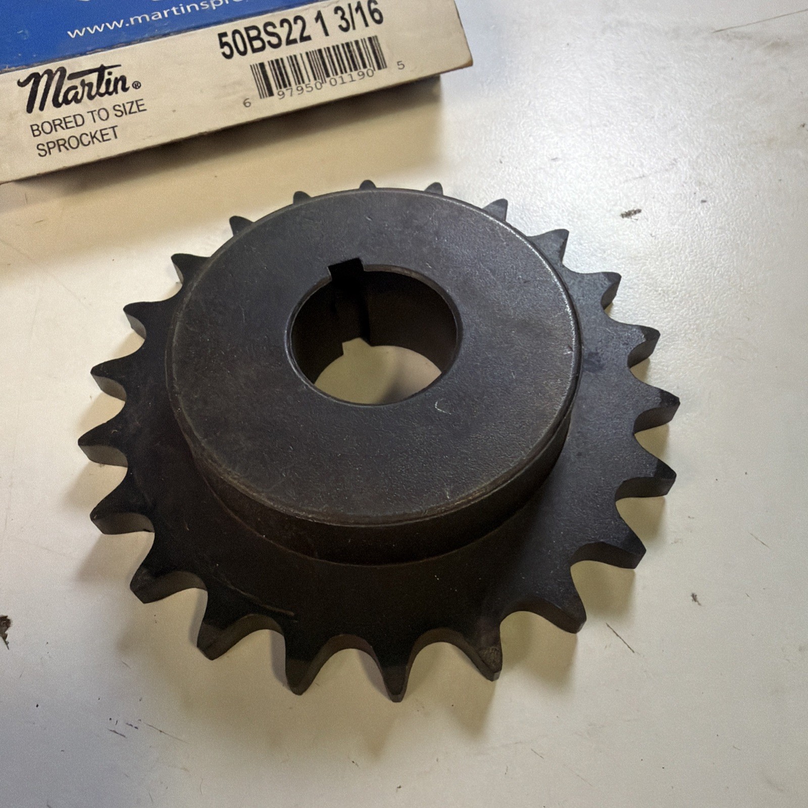 NEW MARTIN 50BS22HT 1 3/16 / 50BS22HT1316 SABERTOOTH SPROCKET 1-3/16”
