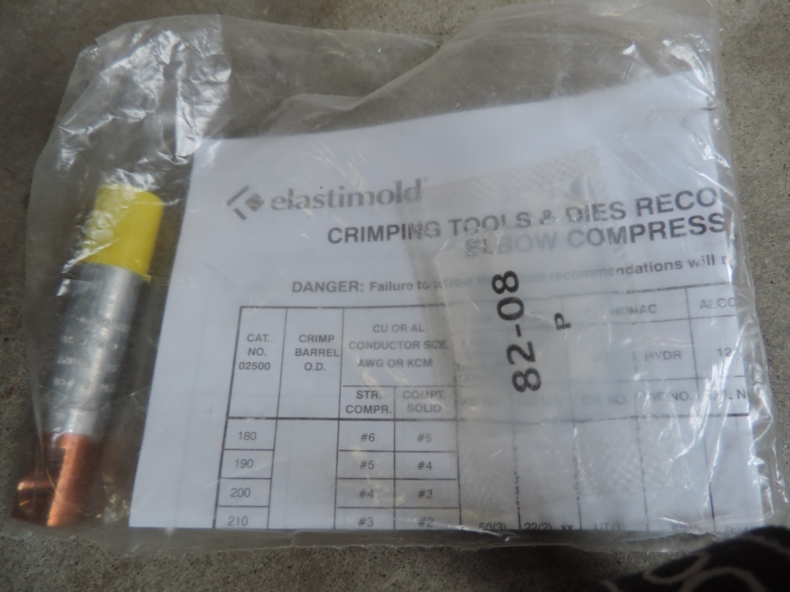Elastimold Bimetal Contact 02500230