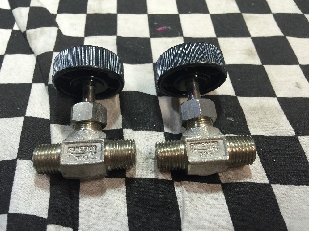 Lot Of 10, Swagelok & Superior Integral Valve SS-1VS4 & SS-14DKM4-S4, #ZF21