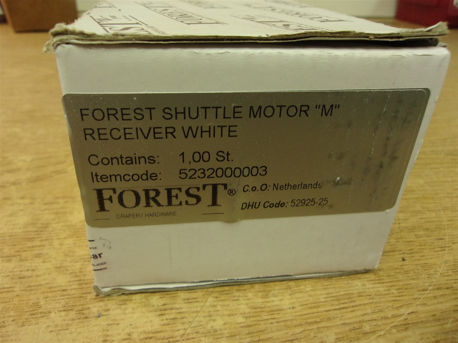 NEW Forest Shuttle Motor Receiver White 5232000003 “M” type FS2M *FREE SHIPPING*