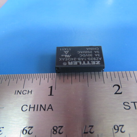 ZETTLER AZ920-1AB-24DEAK Qty of 10 per Lot E-M RELAY,1 FORM A,SPST-NO,MBB,DC,RA