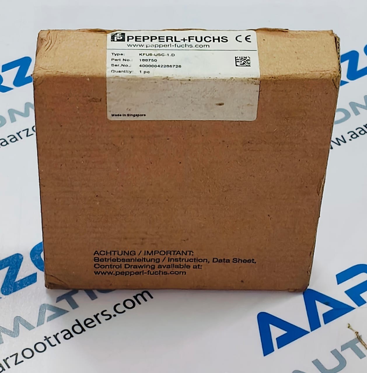PEPPERL+FUCHS KFU8-USC-1.D SIGNAL CONVERTER WITH TRIP VALUE K-SYSTEM 188750