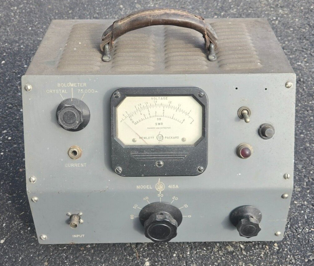Used Hewlett Packard SWR Model: 415A