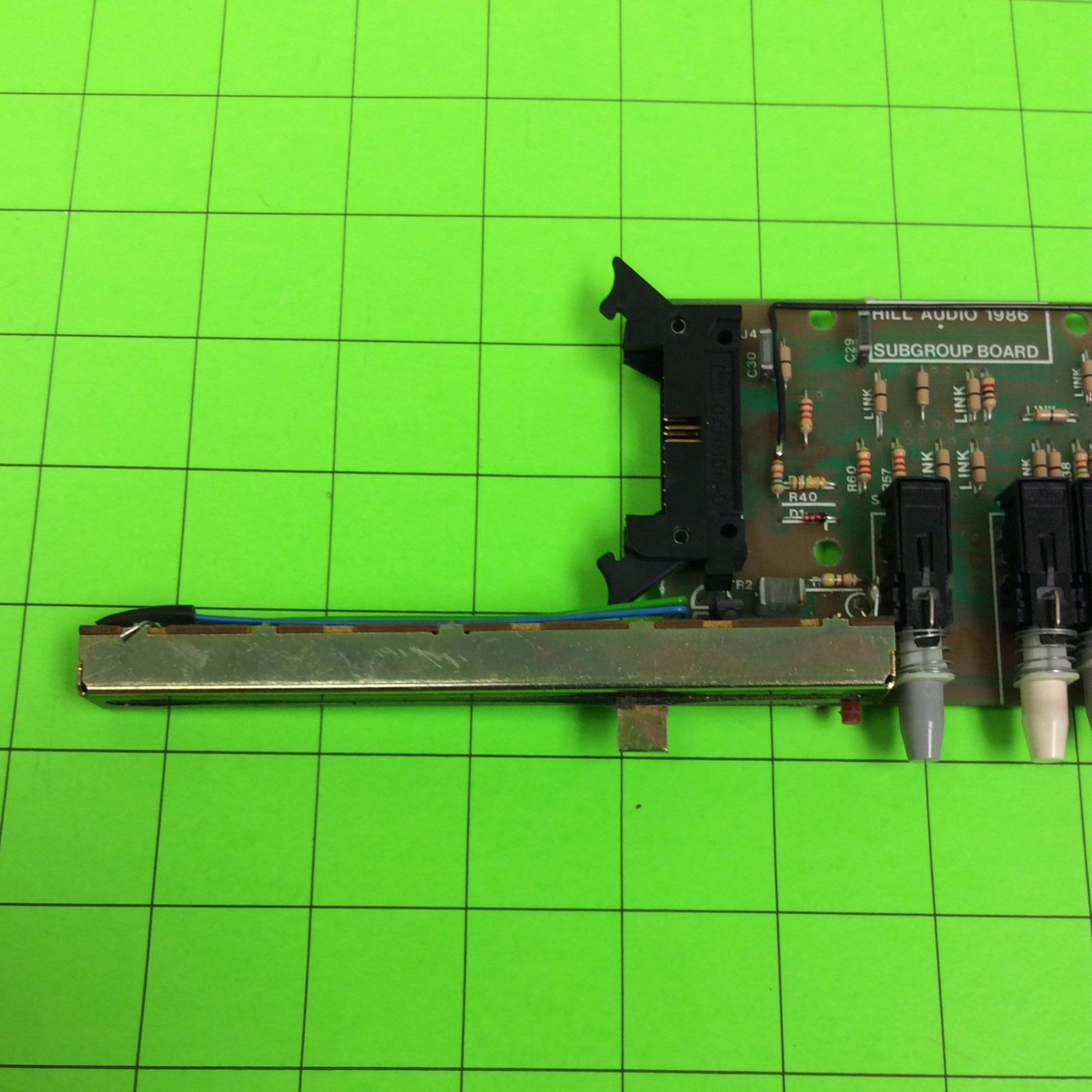 Hill MM1X Audio Mixer Subgroup Board (3 Port)