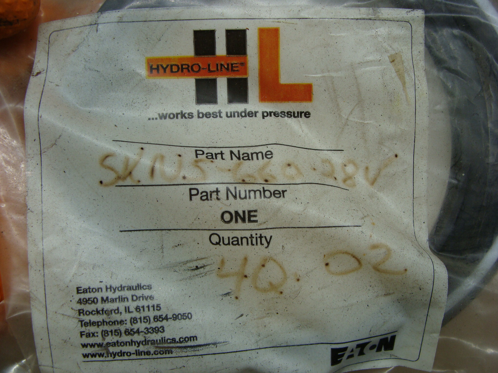 HYDRO-LINE SEAL KIT SKN5-660-28V 3-1/2″ RSK-V